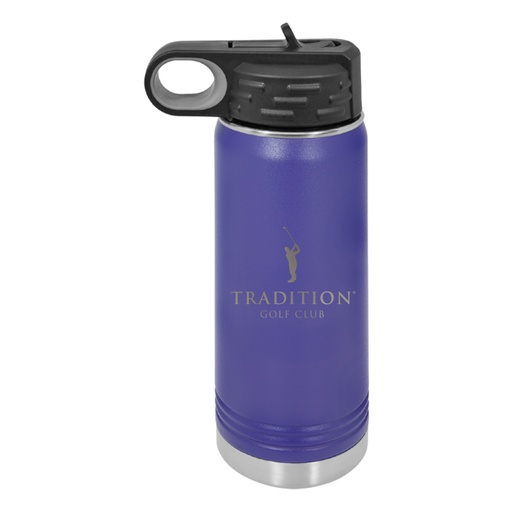 20 OZ. PURPLE POLAR CAMEL STAINLESS WATER BOTTLE